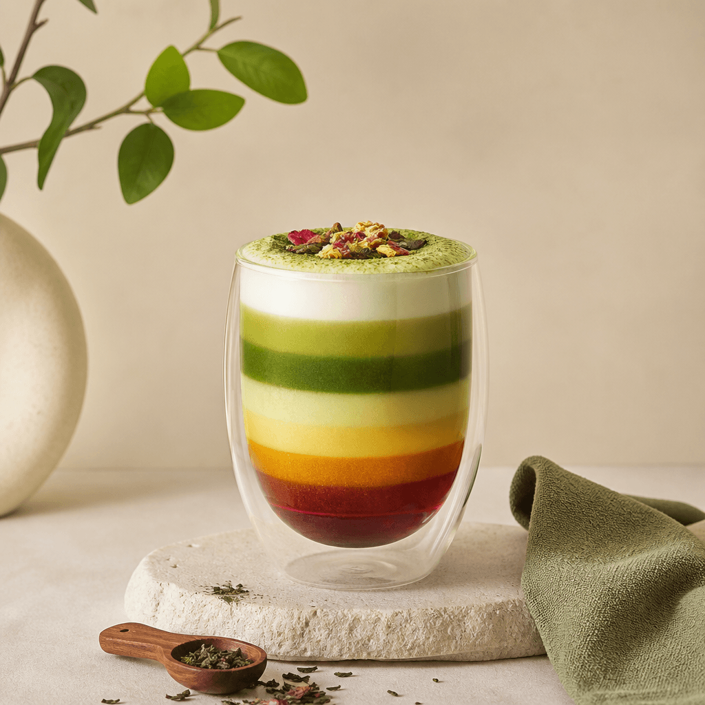Seven Layer Tea Latte